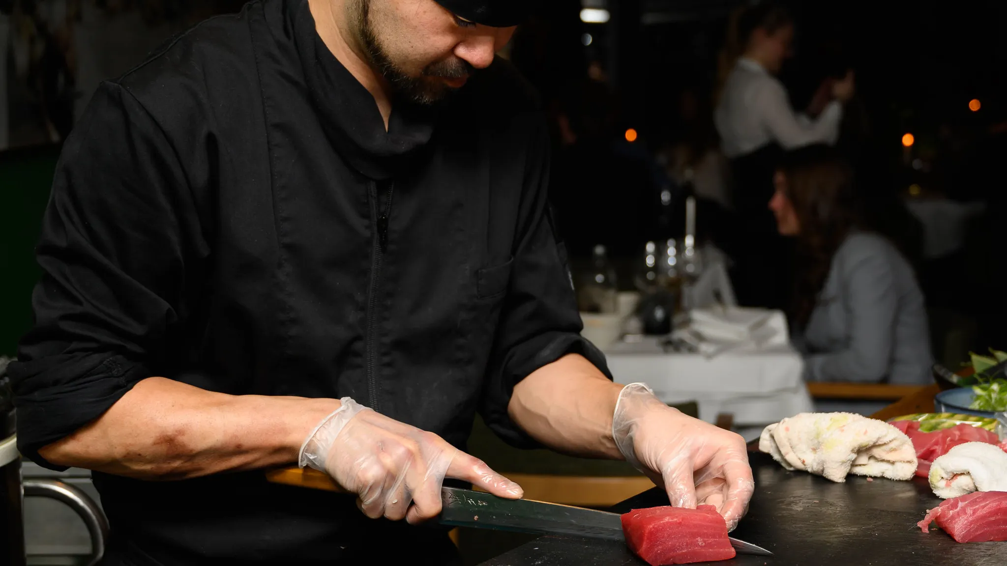Chef sushi | Sushi | Sashimi | Tataki | thon frais