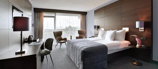 Chambre d'hôtel | Lit | Hôtel Van der Valk Sassenheim