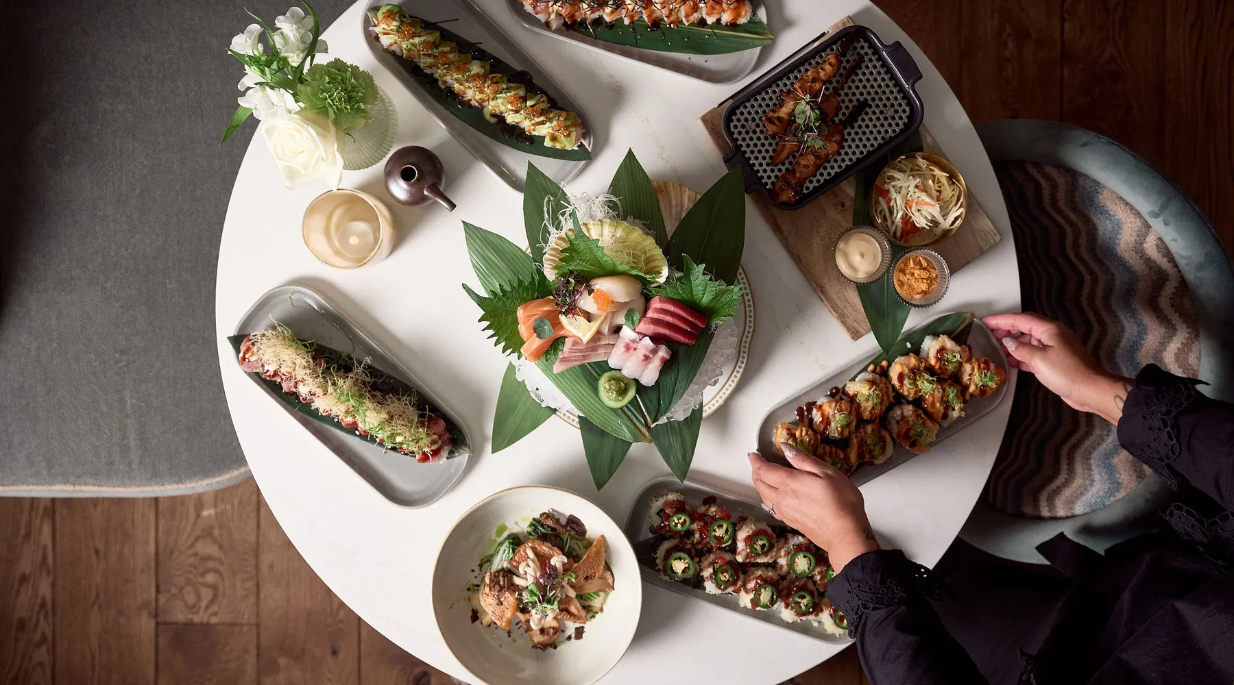 Asian fusion food | Shared dining | Sushi | Sashimi | OZZO Oriental Restobar