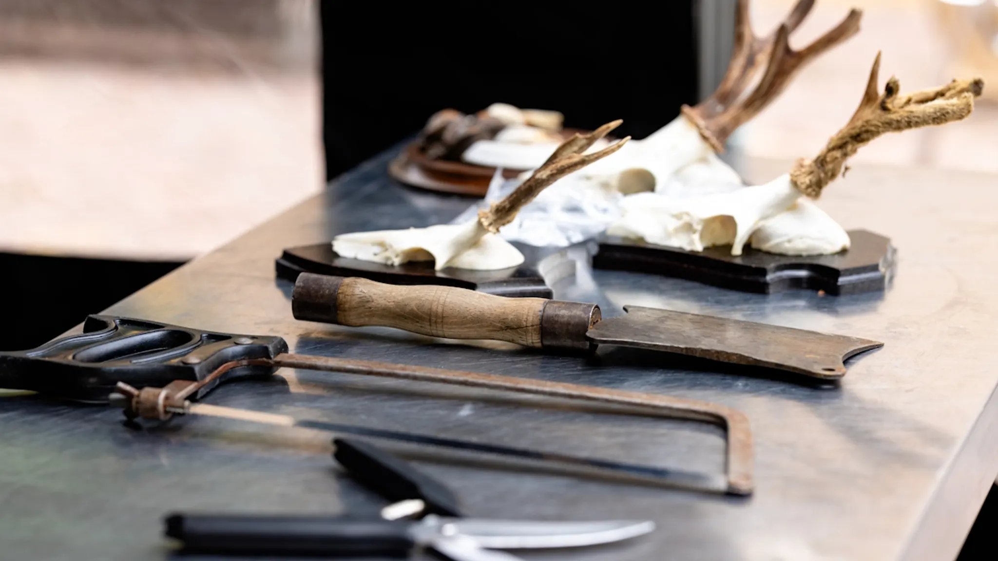 Tools and equipment for preparing game