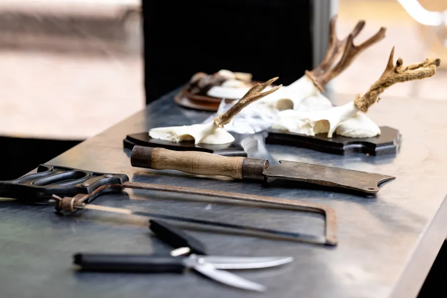 Tools and equipment for preparing game