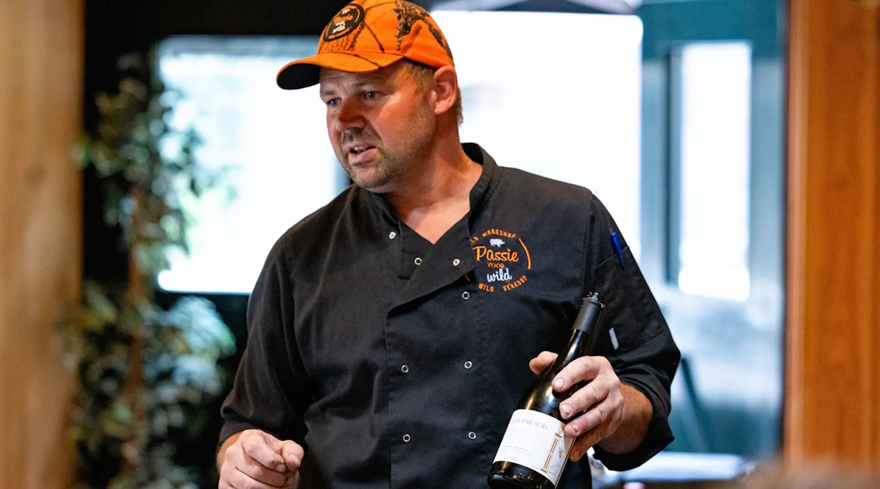 Dîner gibier en cinq services avec vins assortis