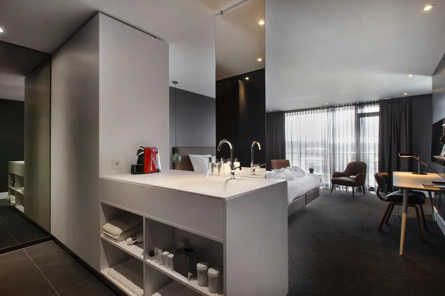 Open Badezimmer Familienzimmer Hotel Sassenheim