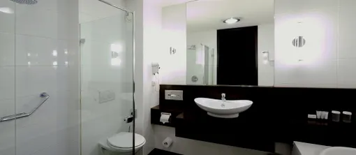 Salle de bains chambre confort anti-allergie Hotel Sassenheim