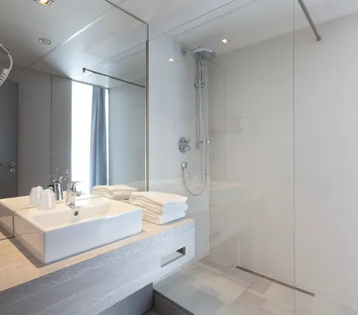 Bathroom - Comfort Room - Van der Valk Hotel Mons