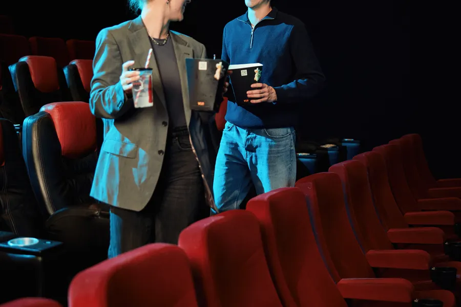 Koppel in de bioscoop