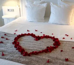 Rose petals Hotel Veenendaal