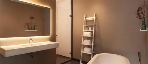 Deluxe hotelkamer met losstaand bad