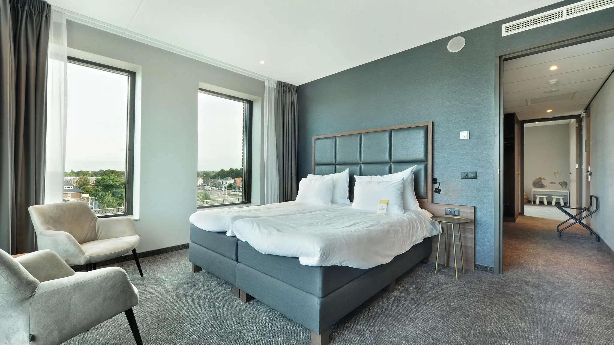 Comfort familiekamer (ouderslaapkamer) Van der Valk Hotel Nijmegen-Lent