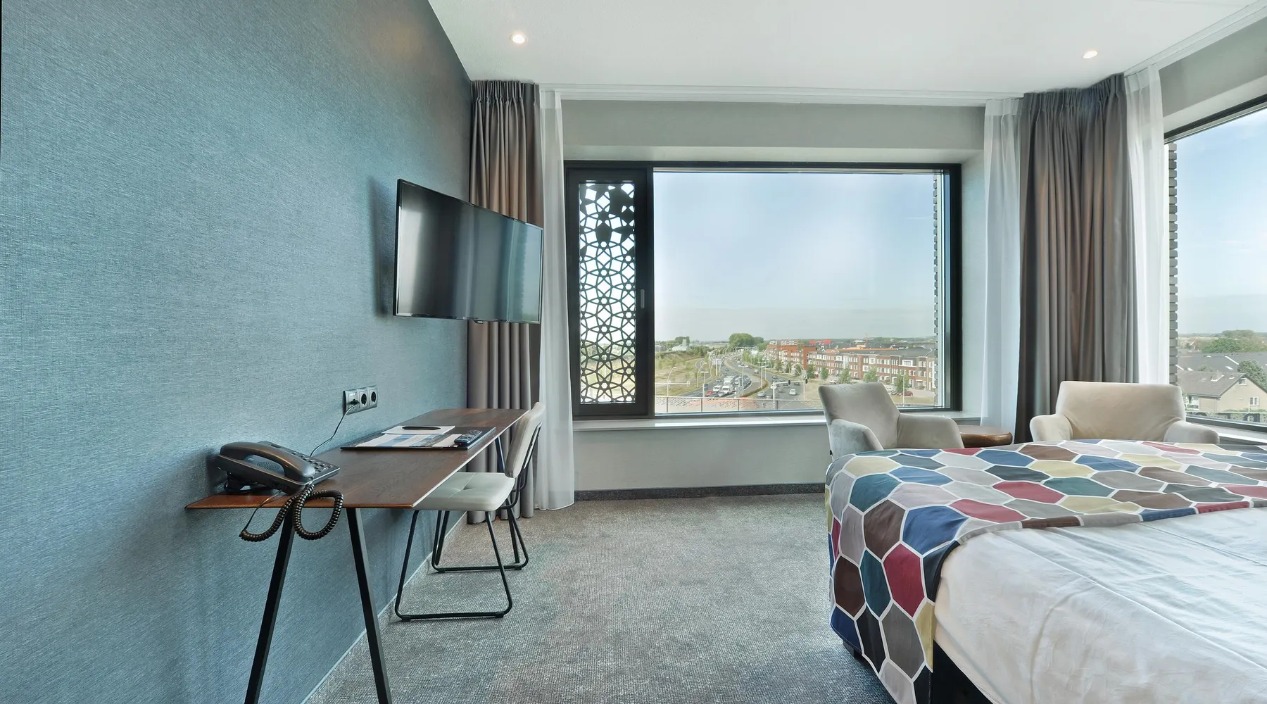 Comfort familiekamer (ouderslaapkamer) Van der Valk Hotel Nijmegen-Lent
