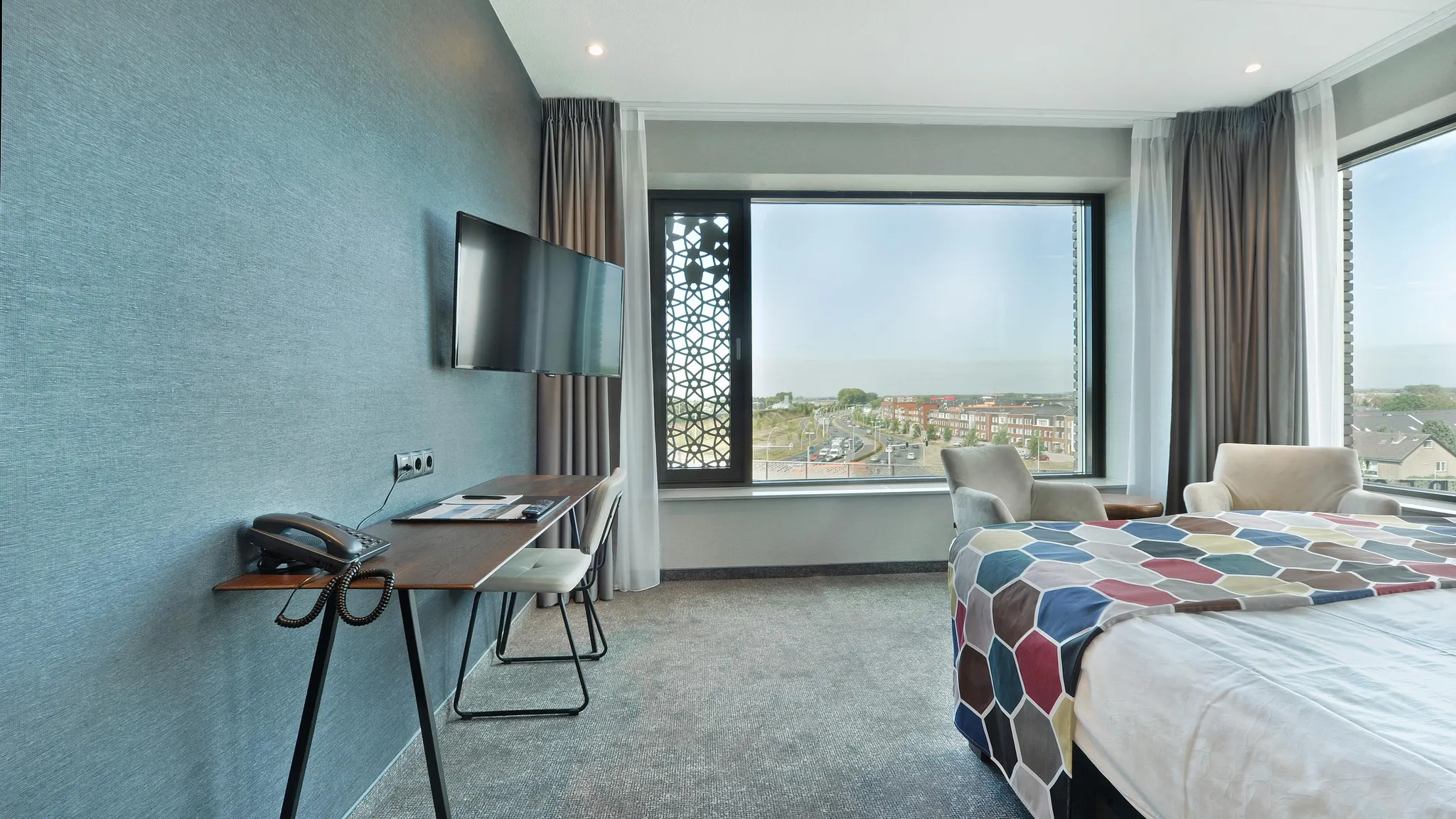 Comfort familiekamer (ouderslaapkamer) Van der Valk Hotel Nijmegen-Lent