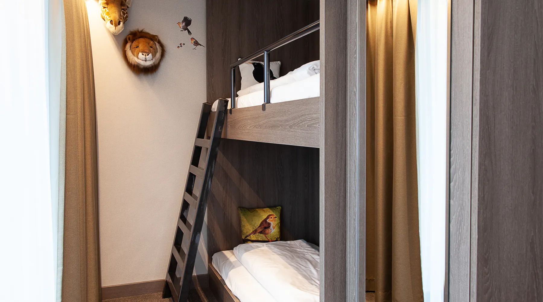 Stapelbed kinderen Familie (natuur) kamer