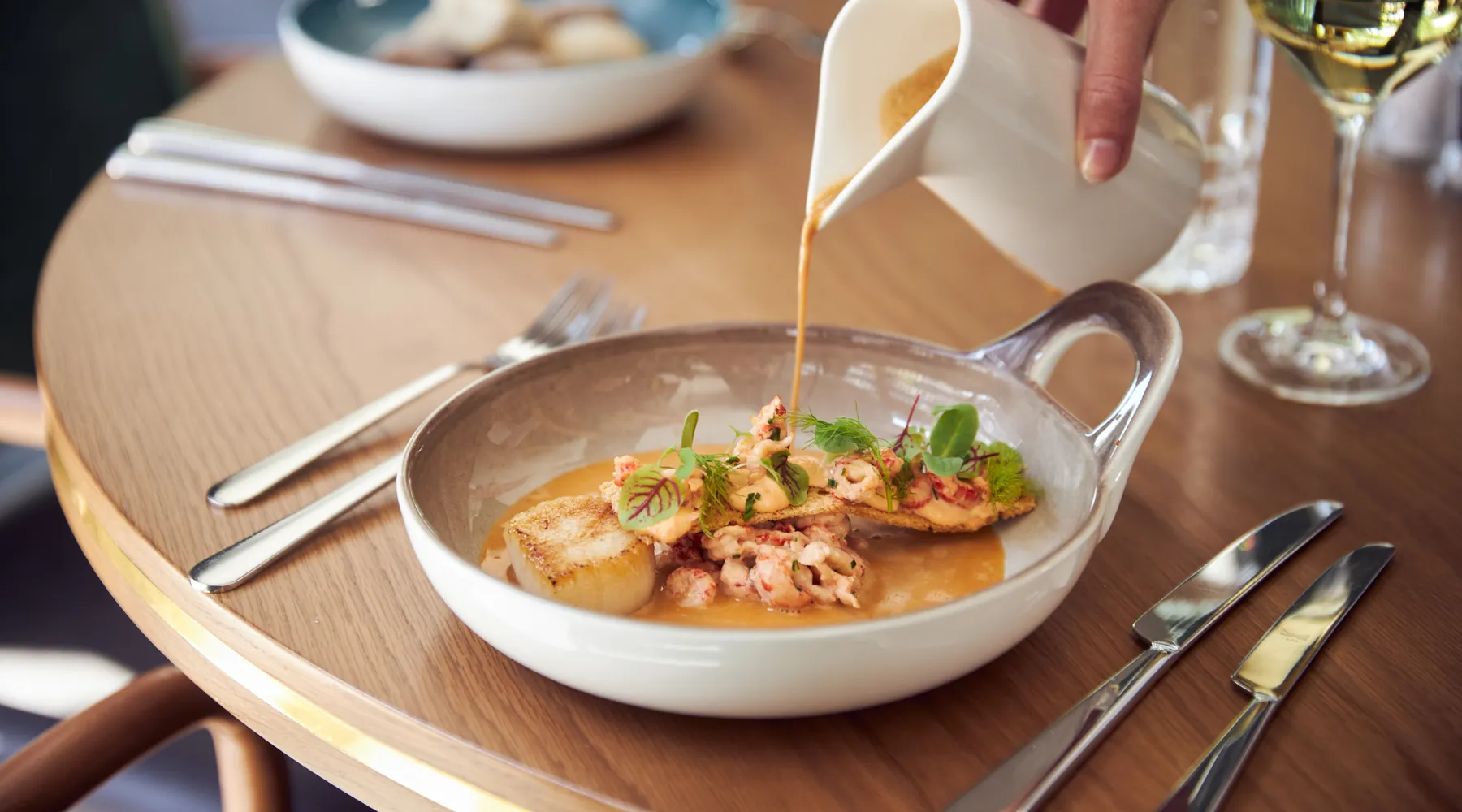 dineren in Restaurant Amstelle