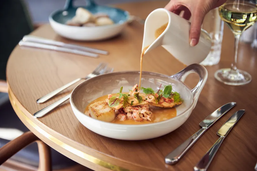 dineren in Restaurant Amstelle