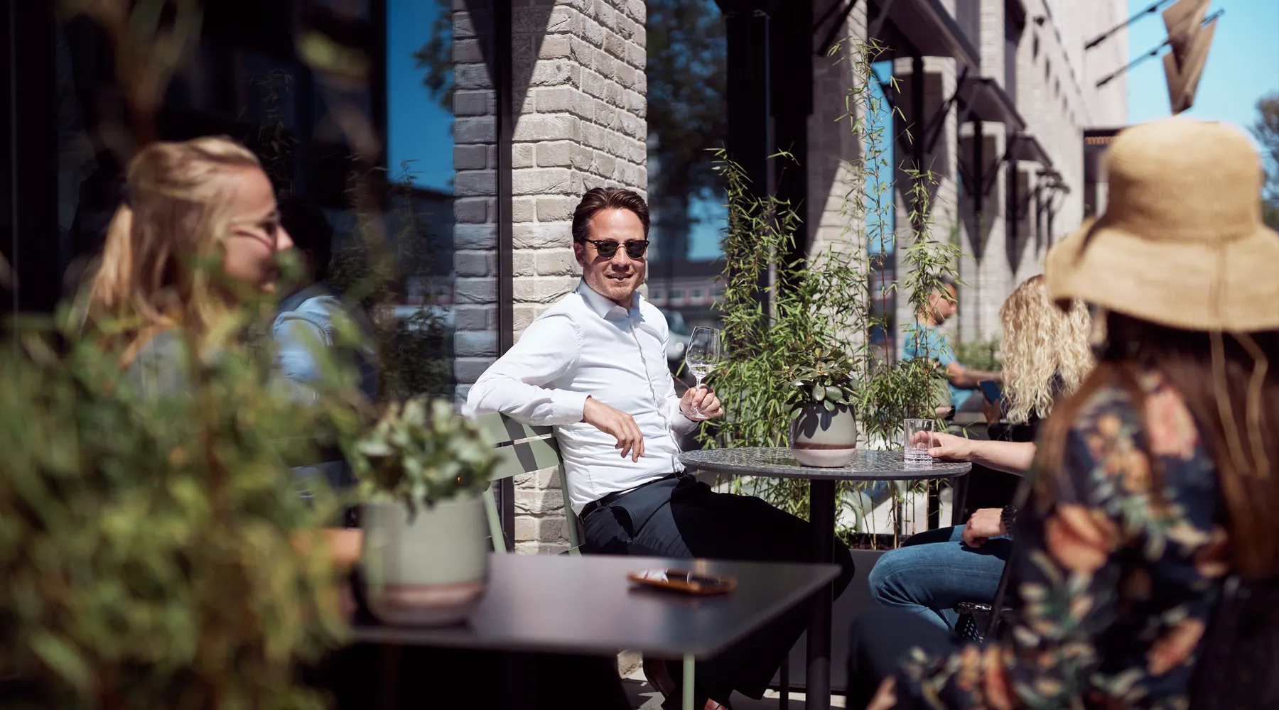 Terrace Van der Valk Hotel Amsterdam - Amstel