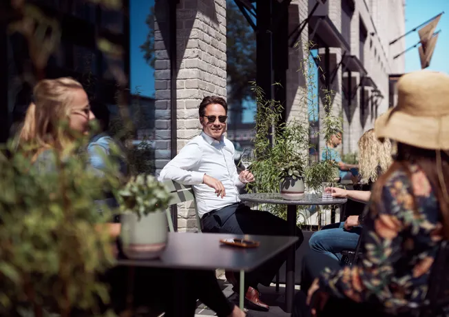 Terrace Van der Valk Hotel Amsterdam - Amstel