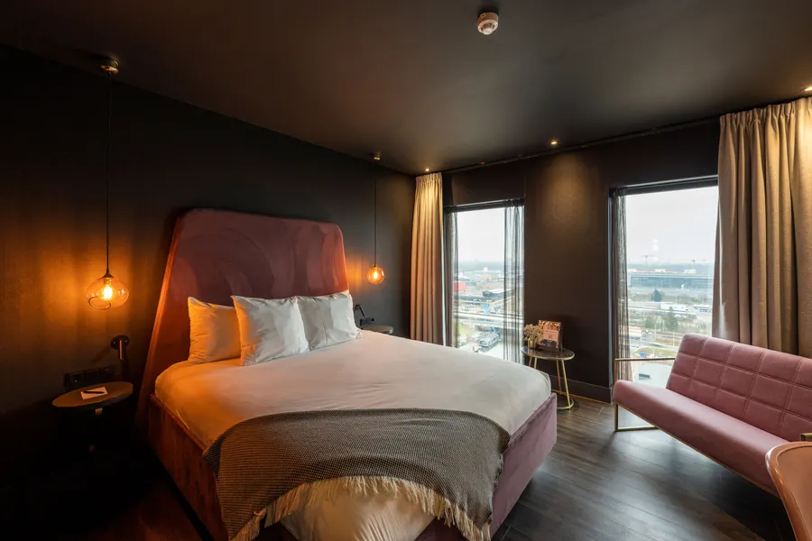Comfortabele hotelkamer voor een ontspannen kerstverblijf