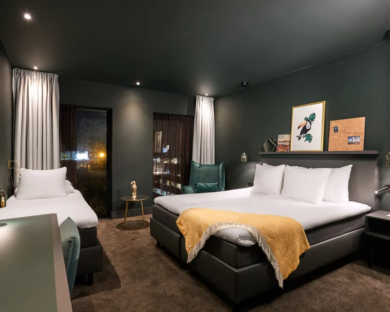 Comfort zimmer mit drei Betten