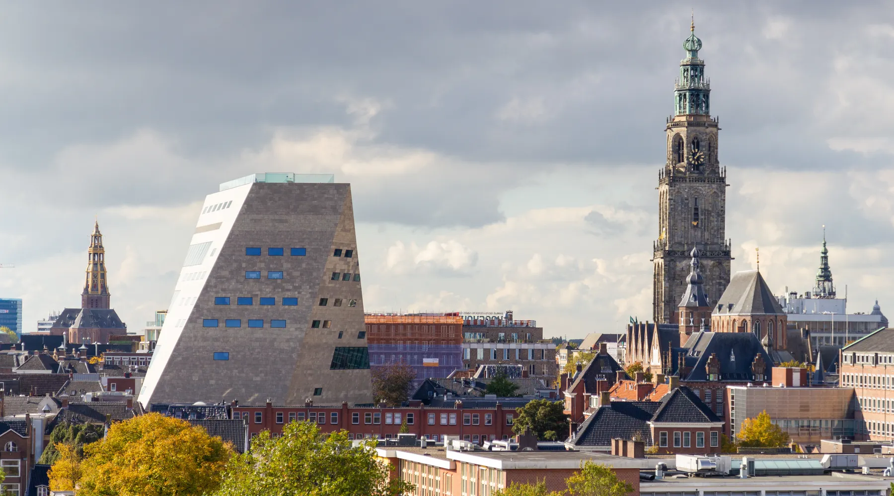 Forum and Martinitoren Groningen