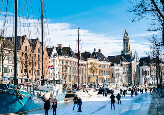 Groningen in winter