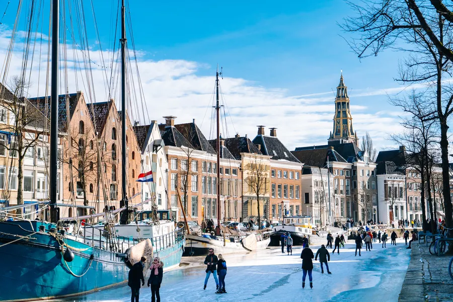 Groningen in winter