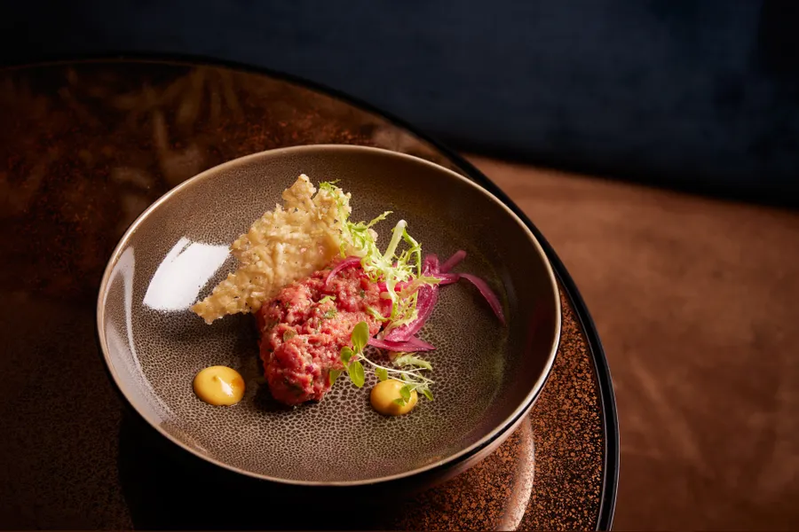 Dish from the menu