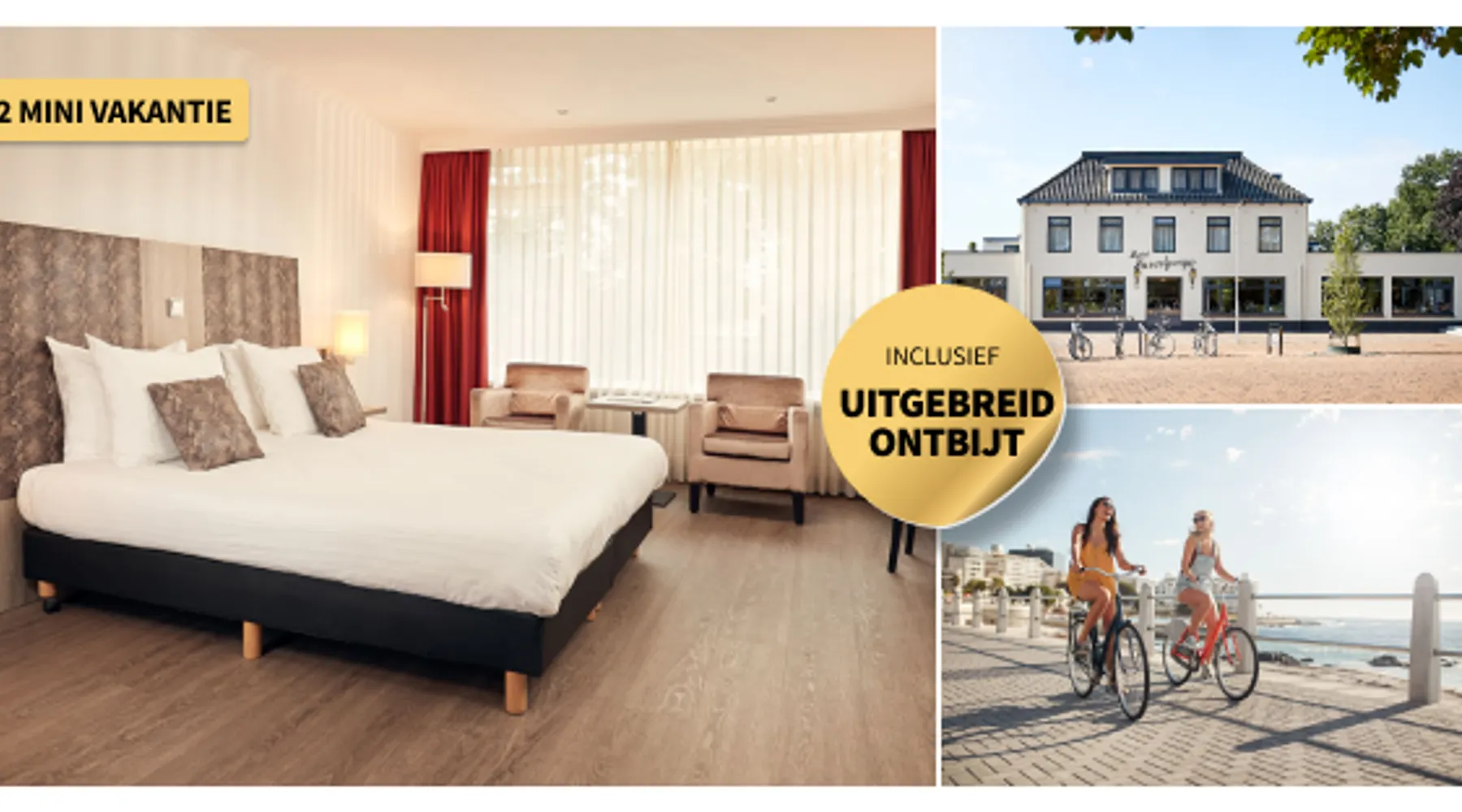 3=2 minivakantie Hardegarijp Leeuwarden