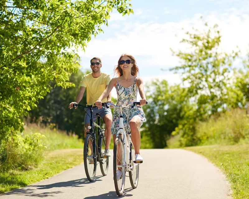 Fietsen zomer Hardegarijp Friesland