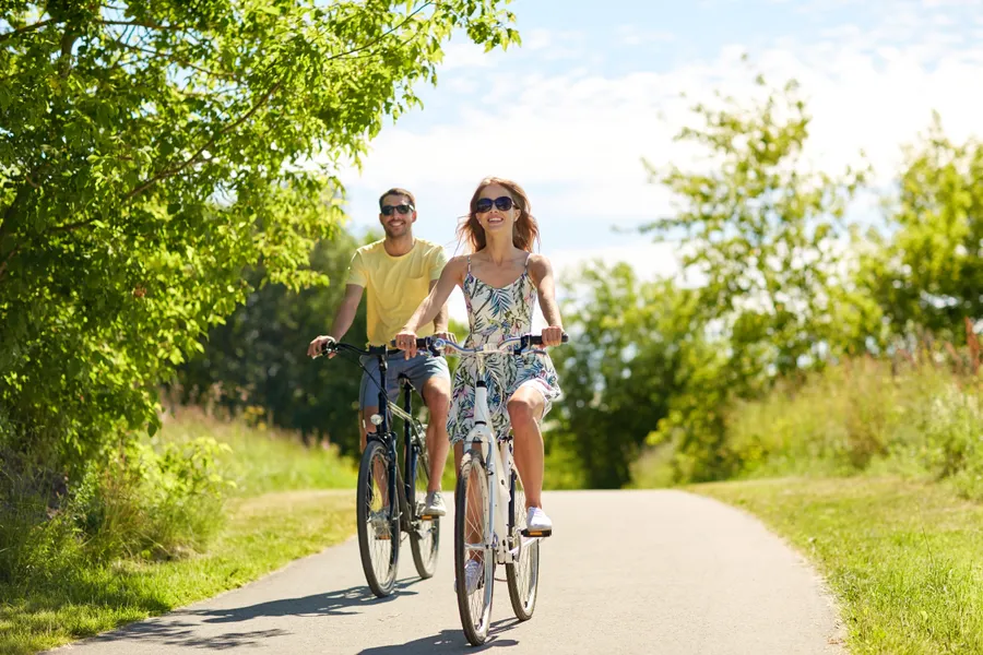 Fietsen zomer Hardegarijp Friesland