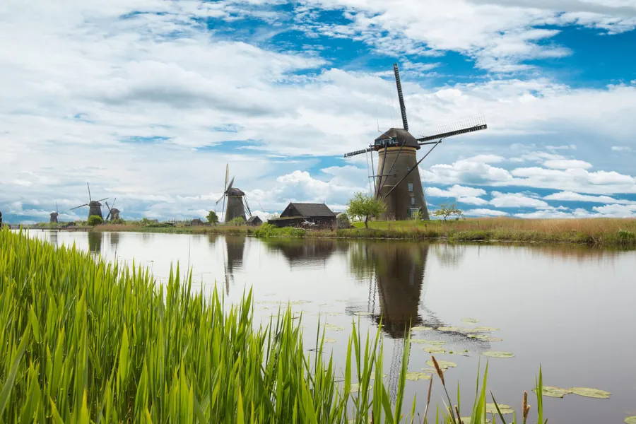 Molen in Friesland