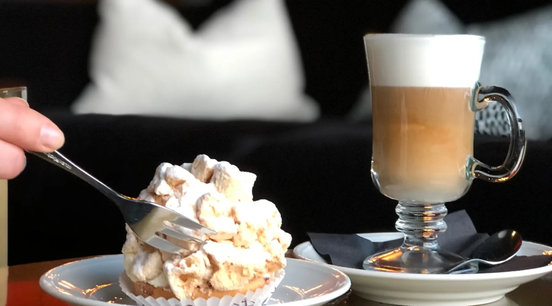 Pastry from Patisserie De Rouw