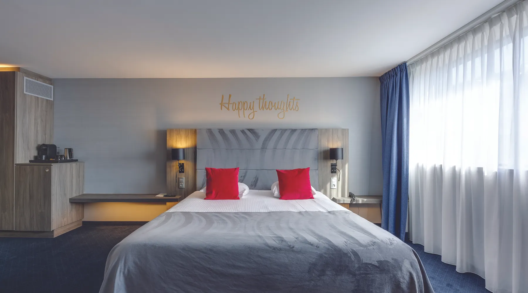 Chambre Exécutive spacieuse avec bain à remous à l’hôtel Van der Valk Liège Congrès