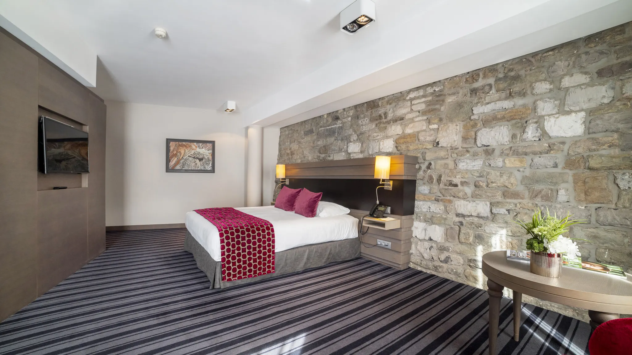 Suite Deluxe avec lit king size au Van der Valk Hotel Liège Sélys
