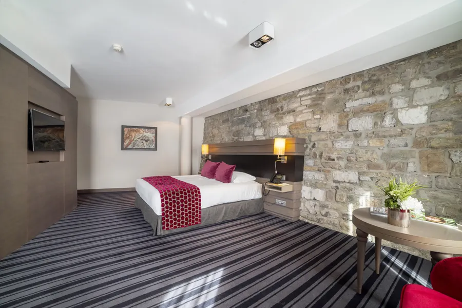 Suite Deluxe avec lit king size au Van der Valk Hotel Liège Sélys