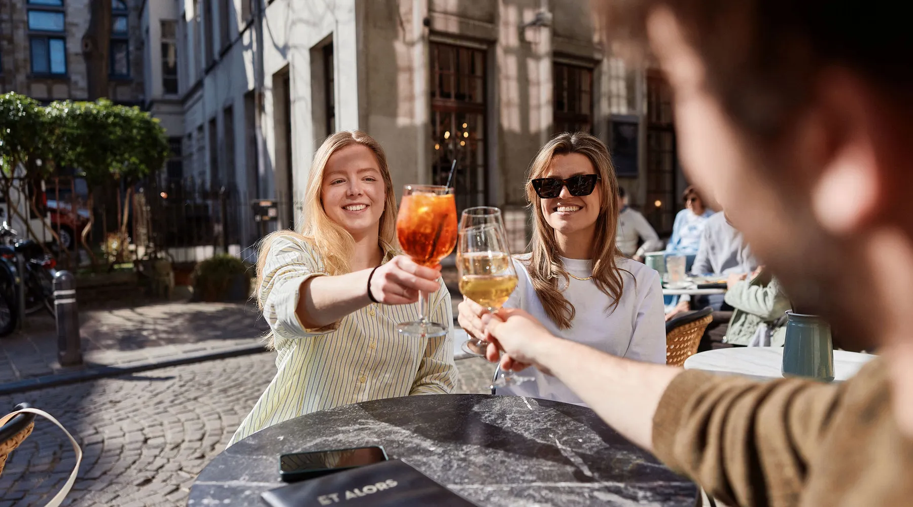 Terrasse à Gand