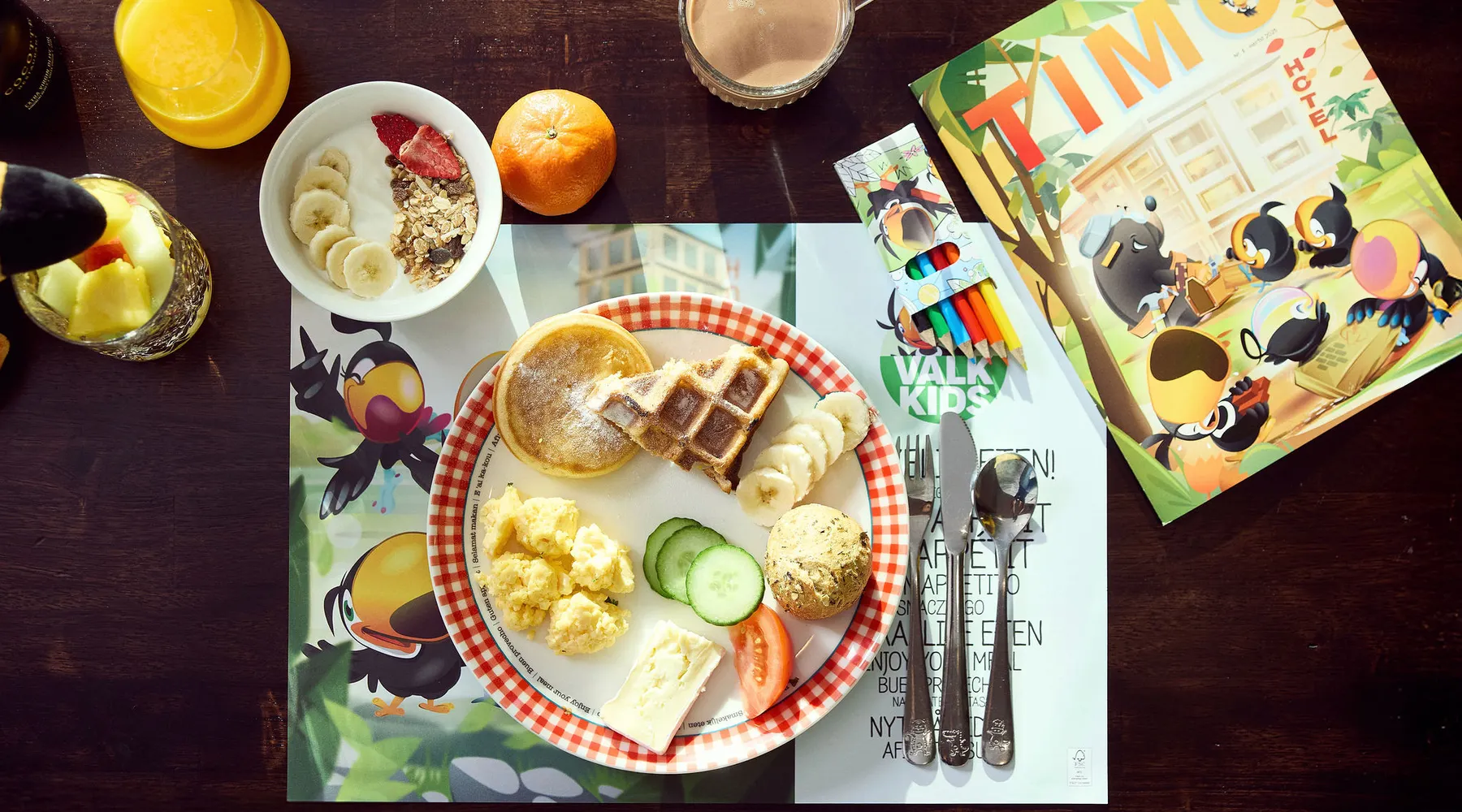 Petit-déjeuner pour enfants