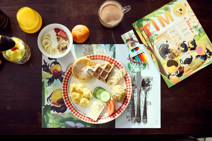 Petit-déjeuner des enfants