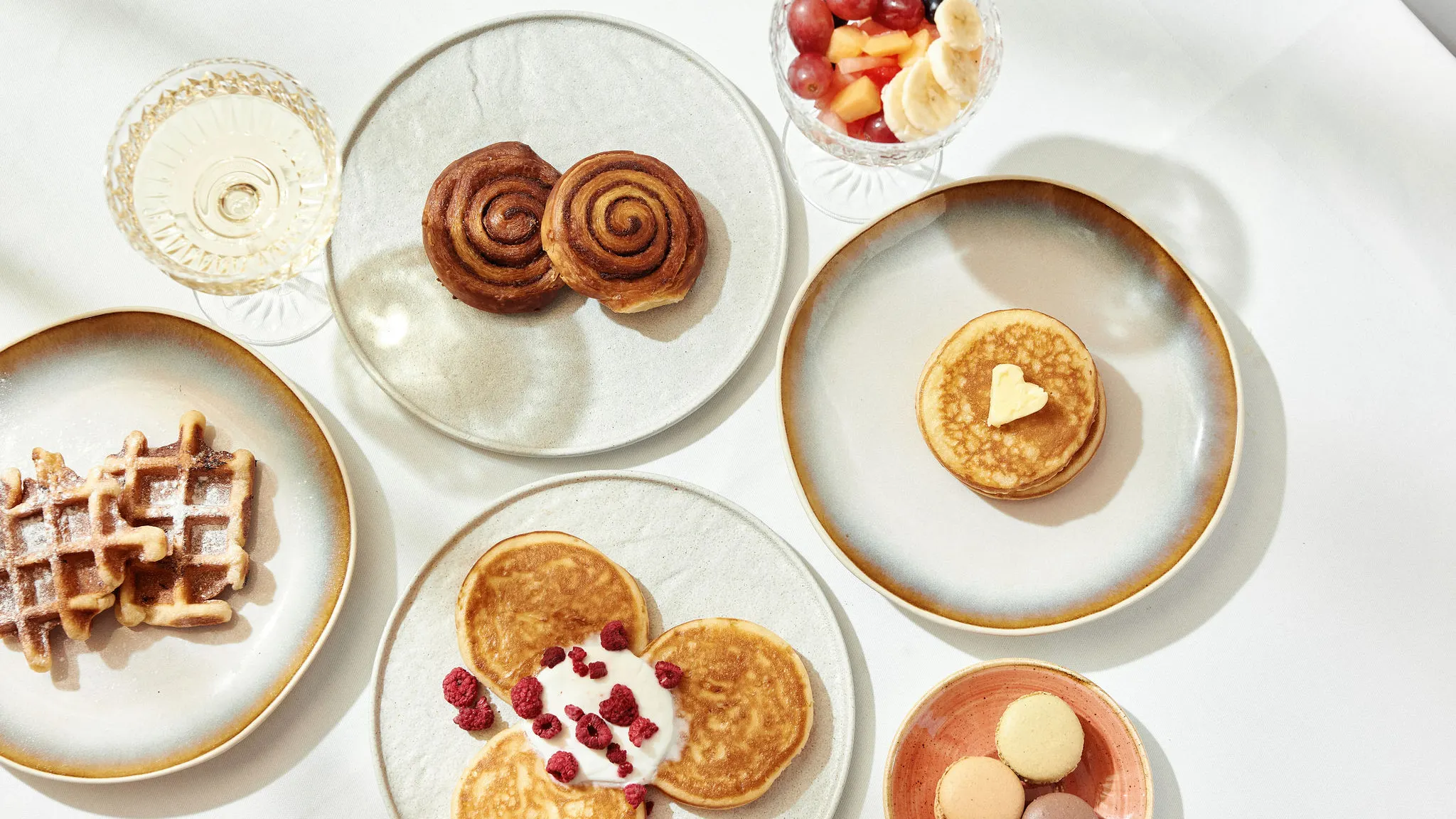 Breakfast buffet at Hotel Gent
