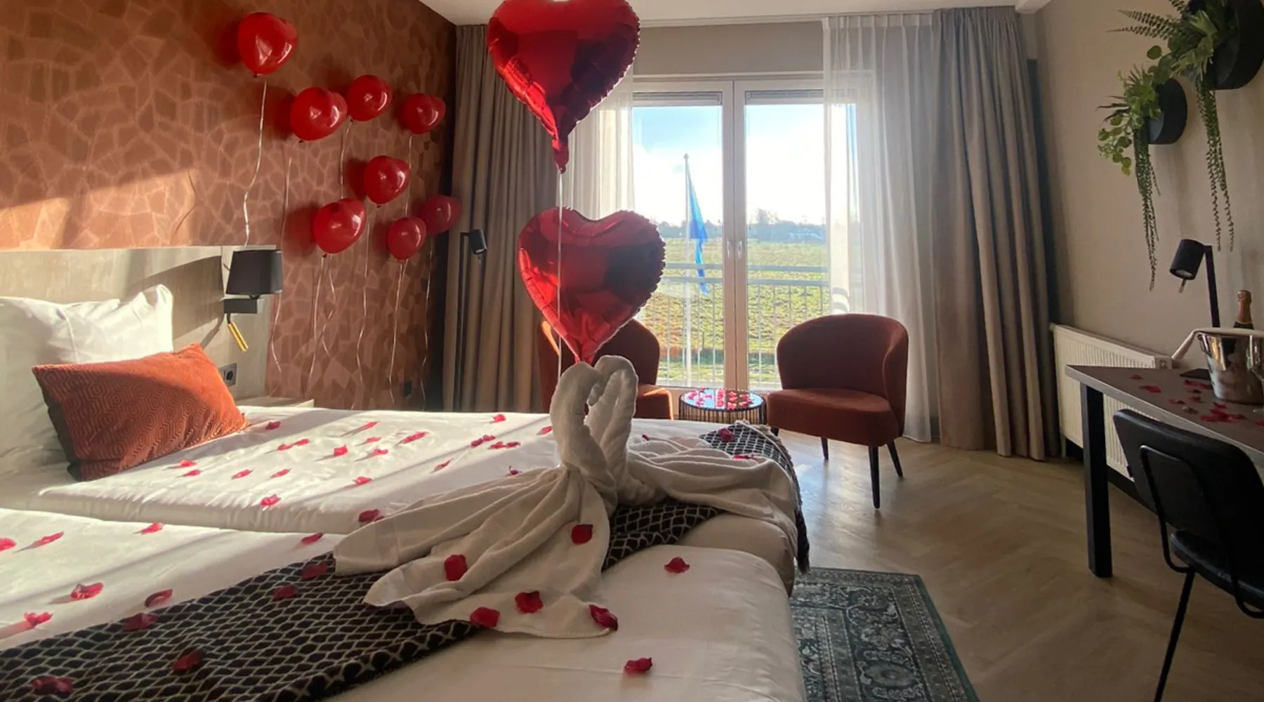 Valentijnsdag arrangement Van der Valk Texel