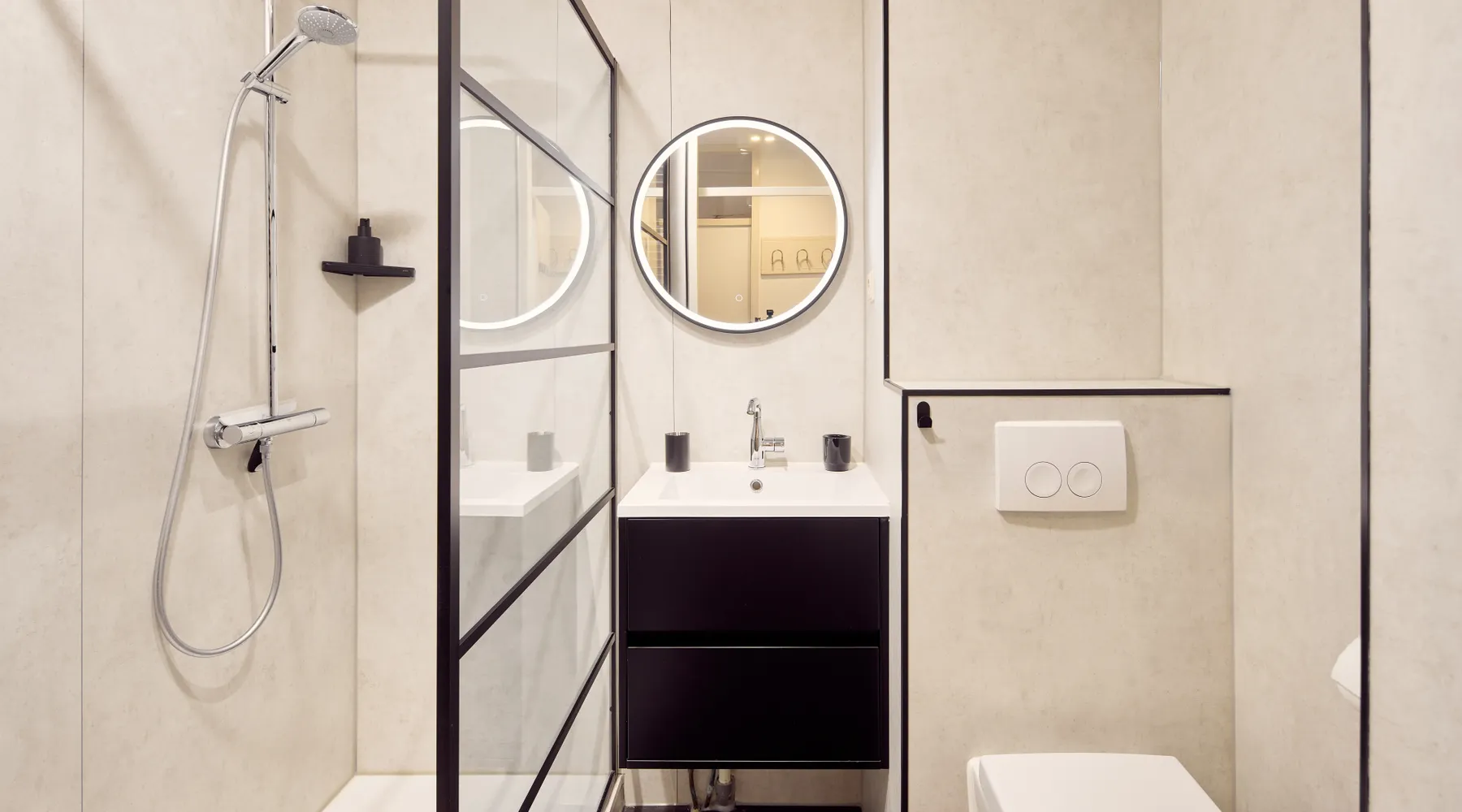 Badezimmer Wohnung 2 Personen