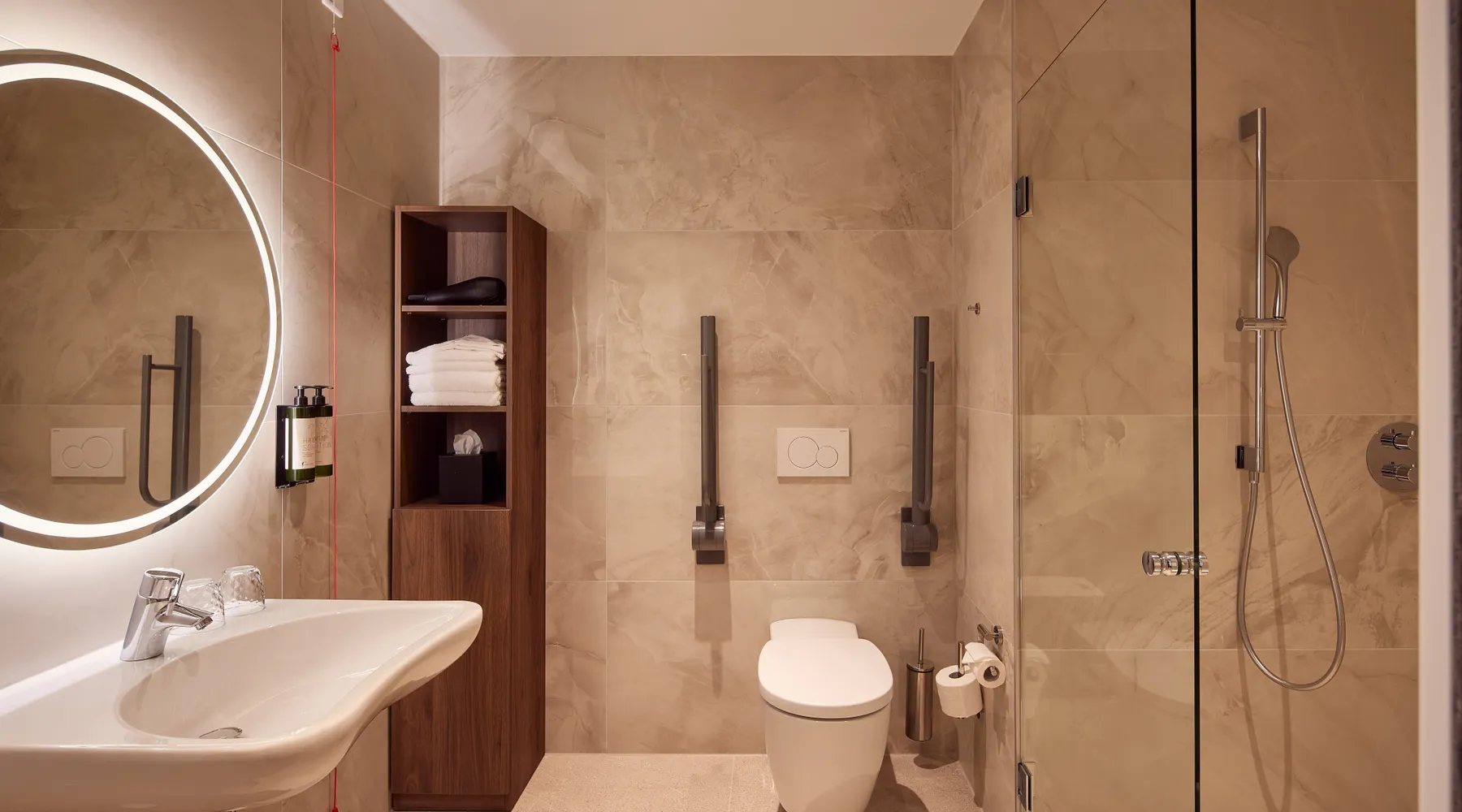 Mindervalide kamer Van der Valk Hotel Lelystad