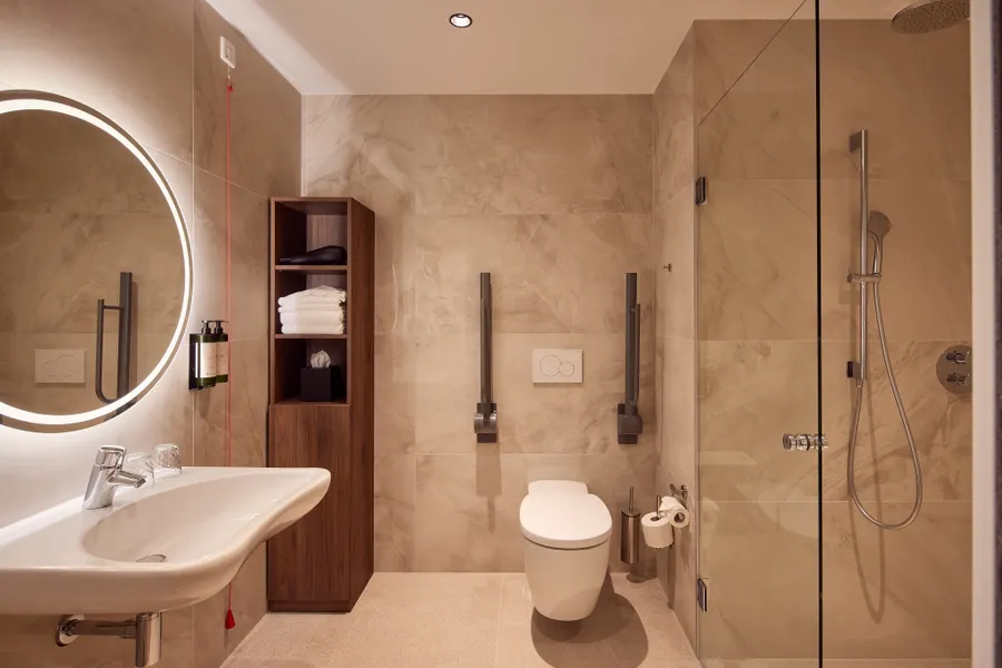 Mindervalide kamer Van der Valk Hotel Lelystad