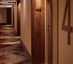 Hotel-Korridor