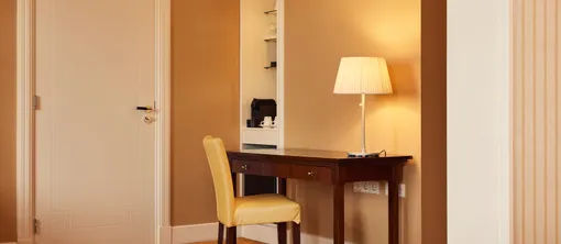 Desk in a superior room