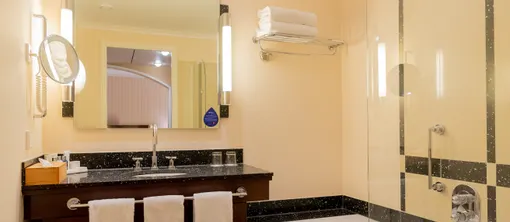 Badezimmer des Premium-Zimmers
