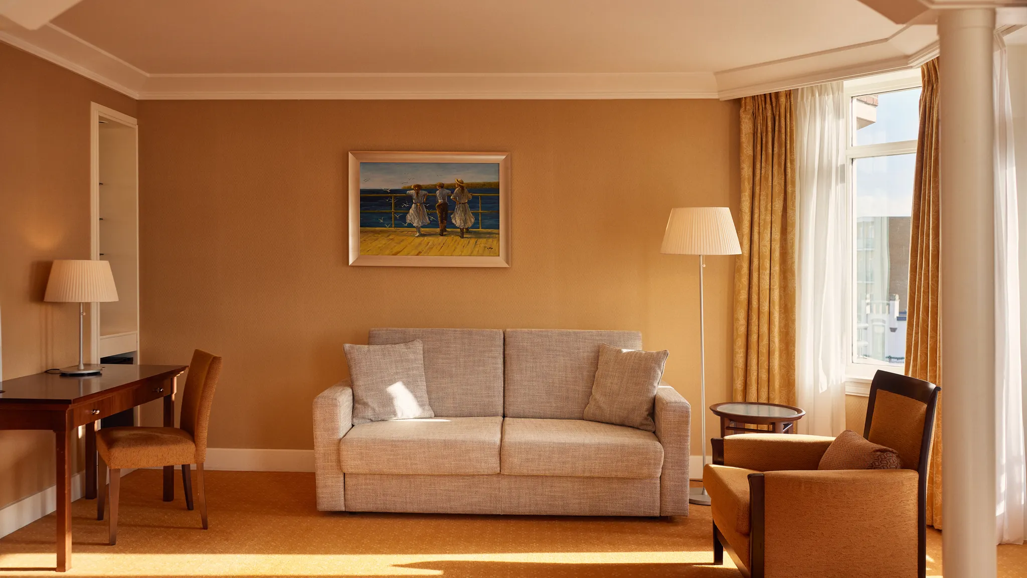 Seating area of the junior suite