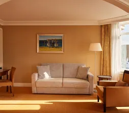Seating area of the junior suite