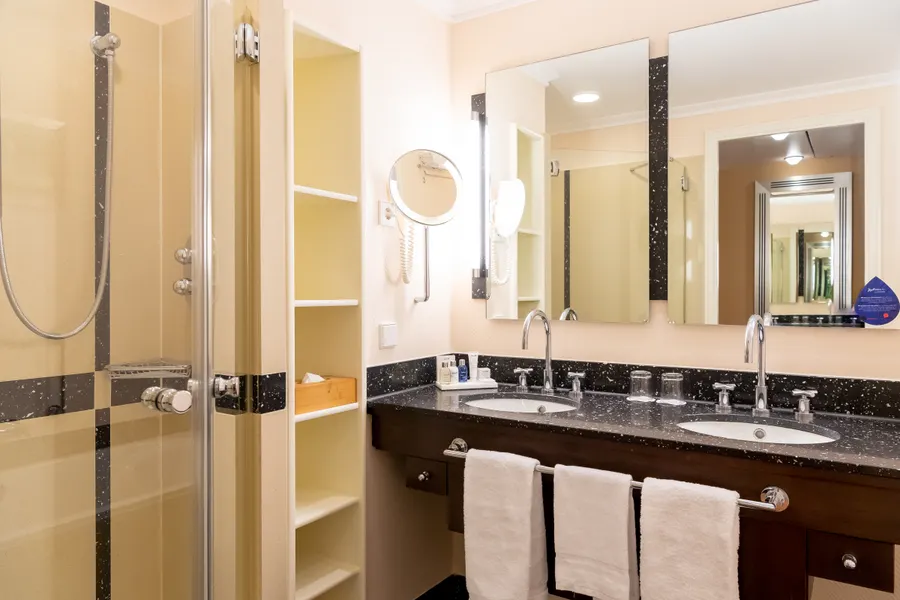 Badkamer van de junior suite