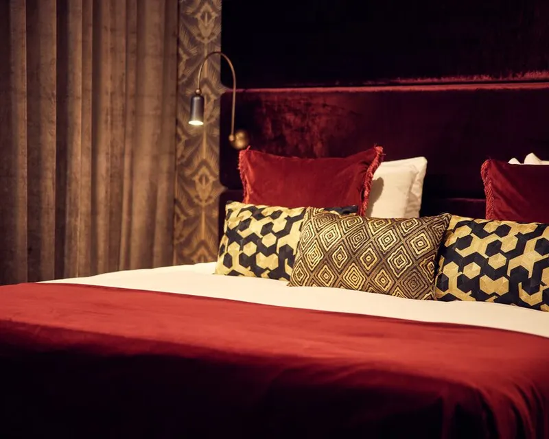 close-up bed
