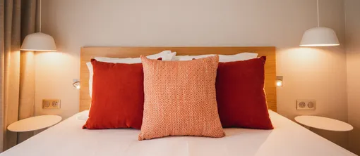 Comfort room of the Bloom Hotel